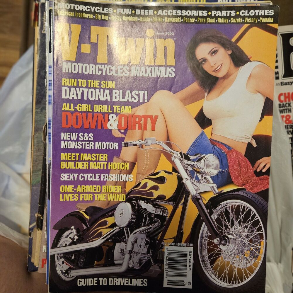 Jun/2002/V-TWIN MAGAZINE -‎ MOTORCYLCES /Good/T6D